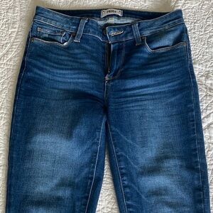 Paige verdugo ankle jeans with frayed hem